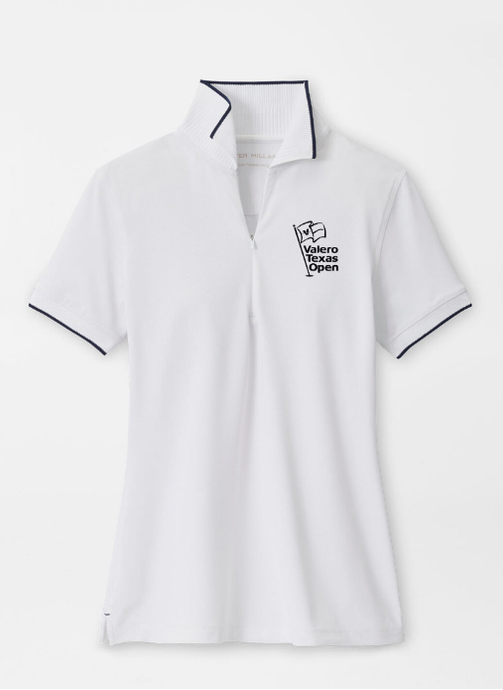 Peter Millar Women's Whitworth Sport Mesh Short-Sleeve Polo