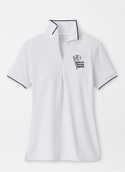 Peter Millar Women's Whitworth Sport Mesh Short-Sleeve Polo