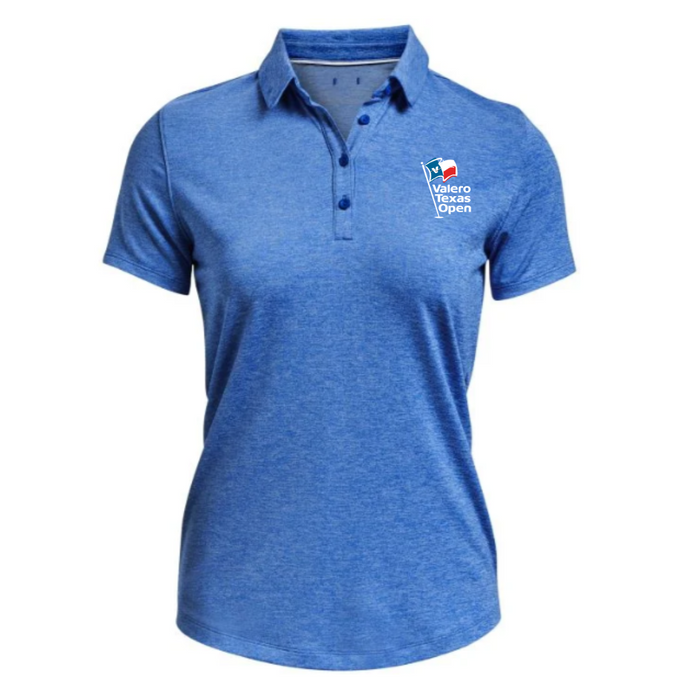 Under Armour Blue Short Sleeve Polo