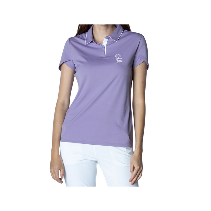 Lilac & White Levelwear Polo