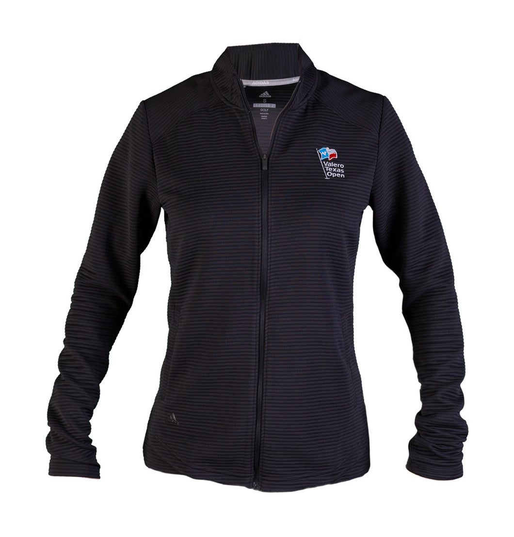 Women's Adidas Full-Zip Black Jacket