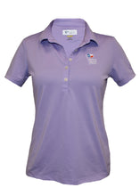 100th Anniversary Women's Greg Norman Freedom Performance Polo - Mystic Purple